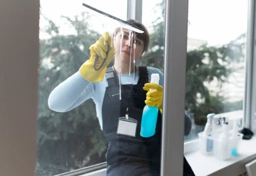 Nettoyage de vitres intérieures et extérieures à Maumusson
